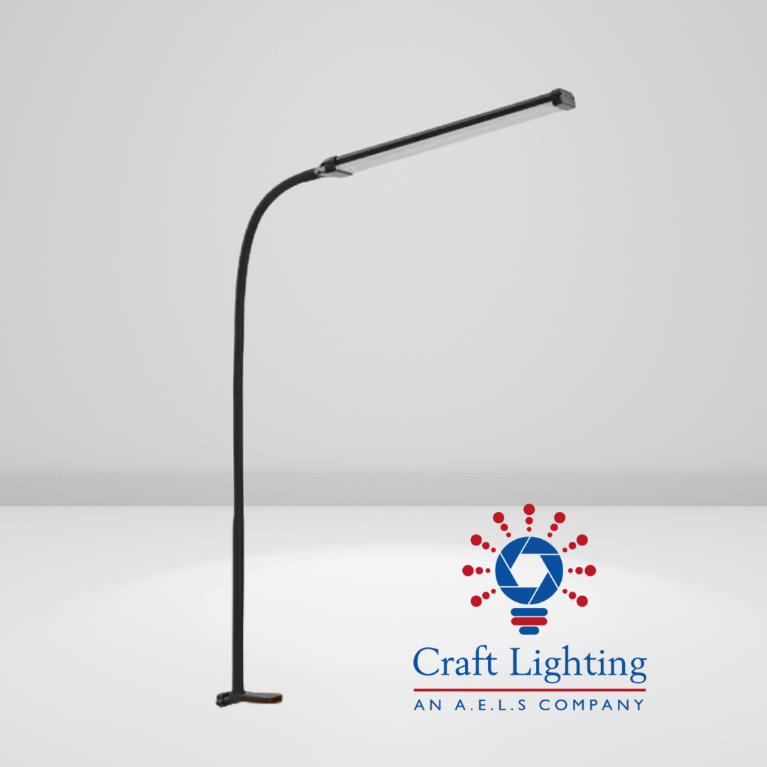 Galilaio - Gooseneck Deluxe LED Desk Lamp (G-Clamp Style)