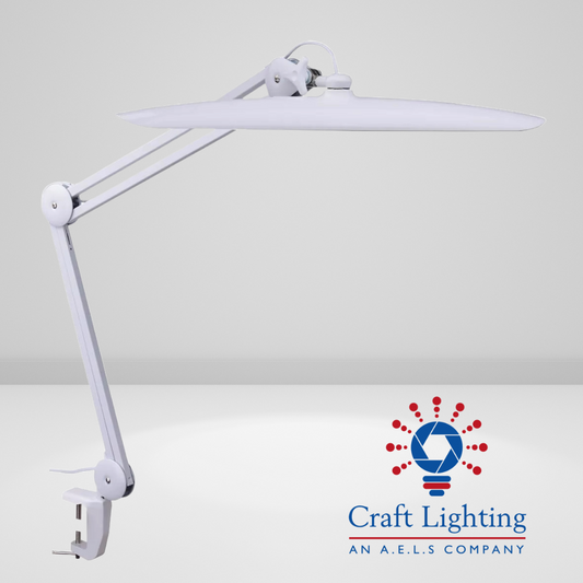 Neptune - Task Lamp With Dimmer (G-Clamp Style) - January-25