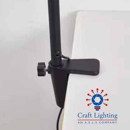 Galilaio - Gooseneck Deluxe LED Desk Lamp (G-Clamp Style)