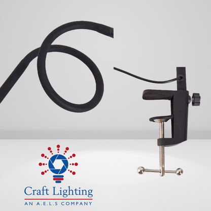 Galilaio - Gooseneck Deluxe LED Desk Lamp (G-Clamp Style)
