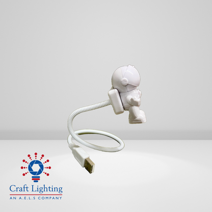 USB Flexible Spaceman Astronaut LED Light