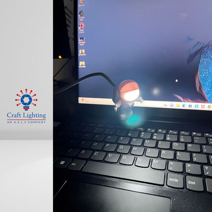 USB Flexible Spaceman Astronaut LED Light