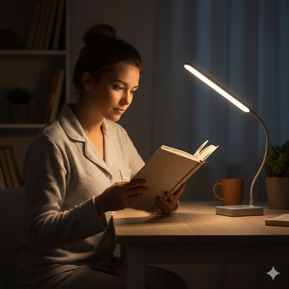 Flexion - Rechargeable Gooseneck Architect Table Lamp