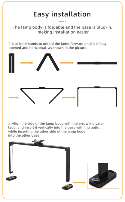 Mars Folding Table Light