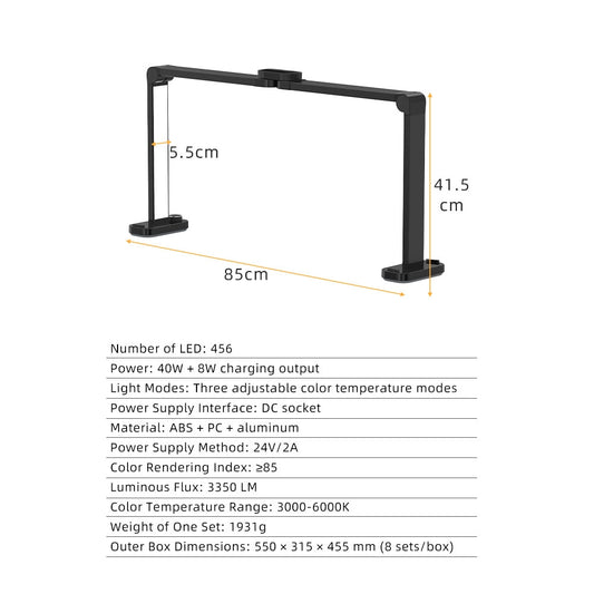 Mars Folding Table Light